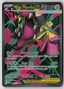 Mega Mawile ex 162/132 Ultra Rare Mega Evolution Pokemon NM - Image 1