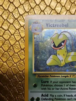 Pokemon VICTREEBEL 14/64 - ERROR NO SYMBOL JUNGLE SET HOLO - MP - Image 2