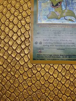 Pokemon VICTREEBEL 14/64 - ERROR NO SYMBOL JUNGLE SET HOLO - MP - Image 3