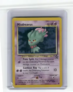 Misdreavus WoTC Promo Promo Pokemon Moderately played - Image 1