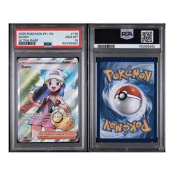 2025 ENGLISH POKEMON PFL PHANTASMAL FLAMES #118 DAWN ULTRA RARE PSA 10 🔥 - Image 3