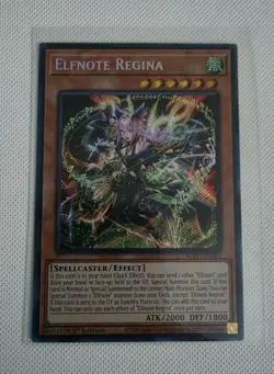Elfnote Regina BLZD-EN014 Secret Rare 1st Edition NM Yugioh - Image 1
