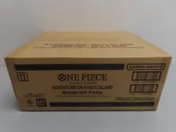 2026 One Piece Adventure On Kami's Island OP15-EB04 Sealed Booster Pack Box Case - Image 1