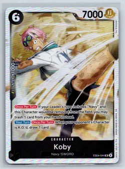 Koby EB04-044 Super Rare Adventure on Kami's Island One Piece Foil Near Mint - Image 1