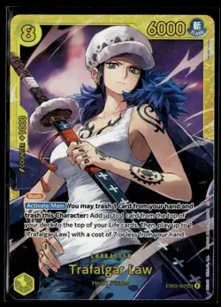 2026 One Piece Heroines Edition Trafalgar Law #EB03-062 - Image 1