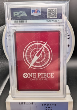 2025 One Piece Silvers Rayleigh Alternate Art! English! PSA 10! #OP12-001! - Image 2