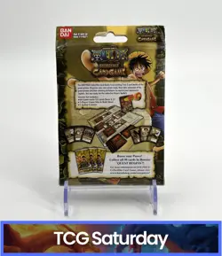 2005 BANDAI ONE PIECE CGG: THE QUEST BEGINS STARTER SET SEALED - Image 2