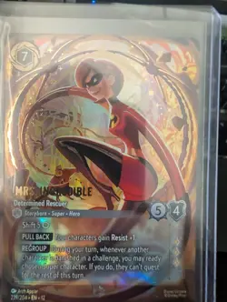 Disney Lorcana TCG Mrs. Incredible Determined Rescuer Enchanted 239/204 NM - Image 4