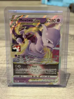 Mewtwo VSTAR 031/078 Prize Pack Series Cards Holo Play Stamp - Image 1