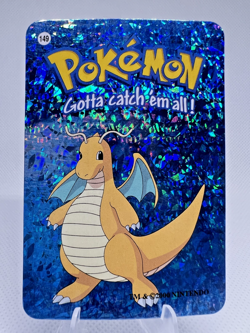 Dragonite #149 - Vintage Vending Machine Prism Sticker 2000 - Pokemon Card - Image 1
