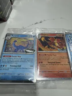 Pokemon TCG Chaos Rising Promo Holo 4-Card Lot Ho-Oh Keldeo Delphox GameStop Lot - Image 4