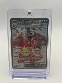 Pokemon TCG Charizard EX Obsidian Flames Holo Ultra Rare Card 215/197 - Image 1