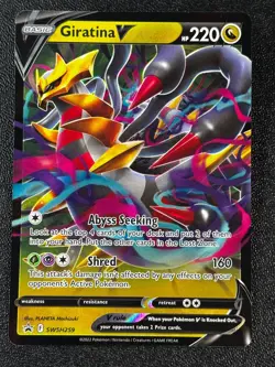 Pokemon TCG Giratina V - SWSH259 SWSH: Sword & Shield Promo Cards Promo NM - Image 1