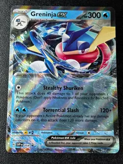 Pokemon TCG Greninja ex - 054 SV: Scarlet & Violet Promo Cards Promo NM - Image 1