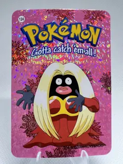 Jynx #124 - Vintage Vending Machine Prism Sticker 2000 - Pokemon Card - Image 1