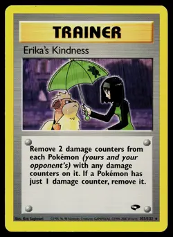 Pokemon Card - Erika's Kindness Gym Challenge 103/132 Rare - Image 1