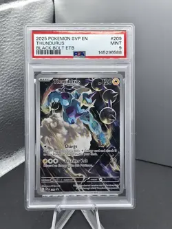 Pokemon - Thundurus 209 Sv: Scarlet & Violet Promo Cards Holo 🔥PSA 9 🔥 - Image 1