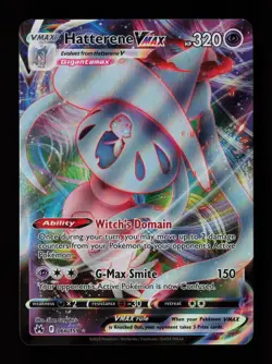 Hatterene VMAX 066/159 Ultra Rare Holo Crown Zenith Pokemon Card - Image 1