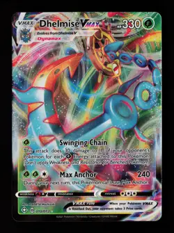 Dhelmise VMAX 010/072 Ultra Rare Holo Shining Fates Pokemon Card - Image 1