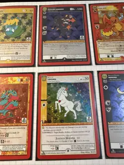 x6: Metazoo Pinclub Full Holo TCG Trading Card Lot - FH Unicorn Snipe Wendigo + - Image 2