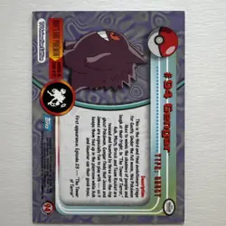 Pokemon Gengar #94 Topps Trading Cards Series 2 - Image 2