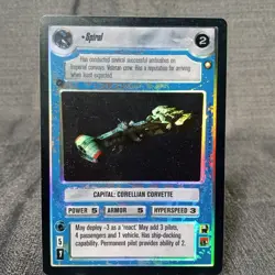 Spiral - FOIL - Star Wars CCG Customizeable Card Game SWCCG - Image 1
