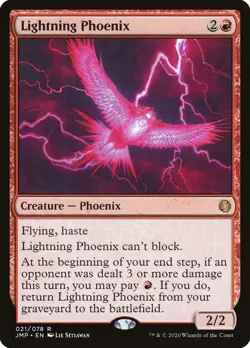 MTG Lightning Phoenix Jumpstart 021/078 Regular Rare - Image 1