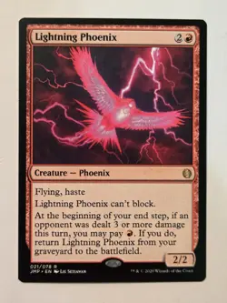 MTG Lightning Phoenix Jumpstart 021/078 Regular Rare - Image 2