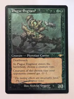 MTG Plague Engineer Modern Horizons 14/40 Foil Rare - Image 2