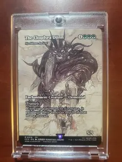 MTG The Cloudsea Djinn - Nyxbloom Ancient (Showcase) Final Fantasy M 0016 FCA - Image 1