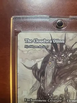 MTG The Cloudsea Djinn - Nyxbloom Ancient (Showcase) Final Fantasy M 0016 FCA - Image 2