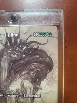 MTG The Cloudsea Djinn - Nyxbloom Ancient (Showcase) Final Fantasy M 0016 FCA - Image 3