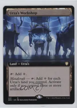 Extended Art - Urza's Workshop Magic: The Brothers' War Commander BRC #51 - Image 1