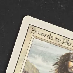 Swords to Plowshares Revised Edition Regular NM MTG Magic Gathering Ships FAST - Image 3