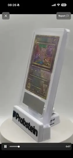 2019 POKEMON JPN PROMO MEWTWO STRIKES BACK-EVOLUTION MOVIE ANCIENT MEW ARS 10+ - Image 2