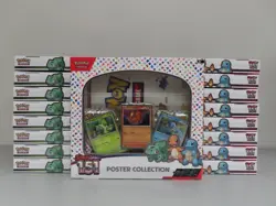 (17) Lot 2023 Pokemon Scarlet & Violet 151 Poster Collection Factory Sealed Box - Image 1