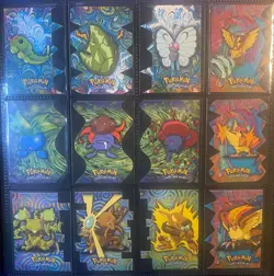 Pokemon TOPPS Series 2 - Complete diecut set 12/12 - EXCELLENT condition 1999 - Image 2