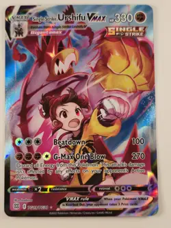 Pokemon TCG Urshifu VMAX Single Strike TG19/TG30 - Image 1