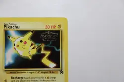 Pokemon The First Movie Pikachu WB Promo #4 Black Star Promo WOTC 1999 LP - Image 3