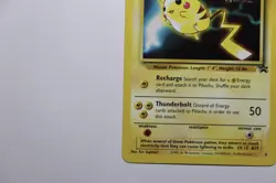 Pokemon The First Movie Pikachu WB Promo #4 Black Star Promo WOTC 1999 LP - Image 4