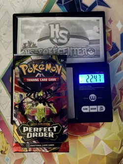 VERY HEAVY! 🔥22.47g Pokemon TCG Perfect Order Booster Pack Factory Sealed ✅ - Image 1