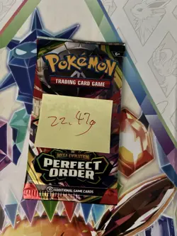 VERY HEAVY! 🔥22.47g Pokemon TCG Perfect Order Booster Pack Factory Sealed ✅ - Image 2
