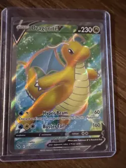 Dragonite V (Full Art) 076/078 Pokemon GO Holo - Image 1