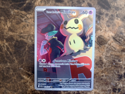 2026 Pokemon Ascended Heroes Team Rocket's Mimikyu Illustration Rare #238/217 - Image 1