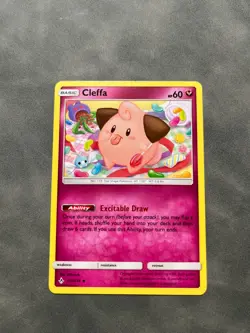 Pokemon TCG Cleffa 131/214 - Unbroken Bonds - Uncommon - LP - Regular Non-Holo - Image 1