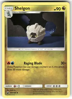 Shelgon 105/168 Uncommon Celestial Storm Pokemon Normal Near Mint - Image 1
