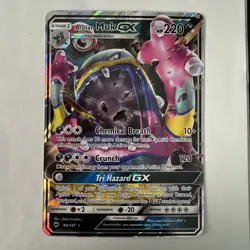 Pokemon Alolan Muk GX 84/147 Burning Shadows Ultra Rare Full Art Holo 220 HP Eng - Image 1