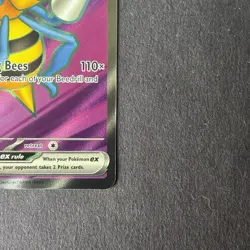 Pokemon Beedrill EX Chaos Rising #098/086 Ultra Rare Full Art Holo Near Mint - Image 5