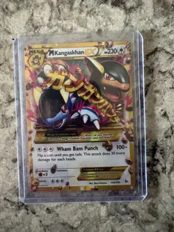 Pokemon TCG M Kangaskhan EX Ultra Rare Holo 109/106 FlashFire - Image 1