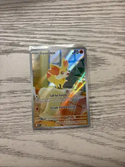 Fennekin Promo #80 CRI EN Chaos Rising Pokemon Black Star Promo NM (Not Sealed) - Image 1